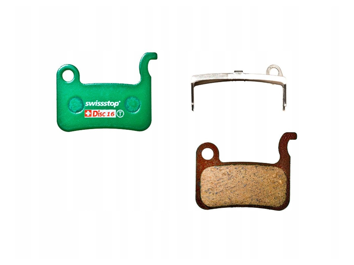 KLOCKI HAMULCOWE SWISSSTOP DISC16 ORGANIC SHIMANO XTR 965 XT DEORE SAINT