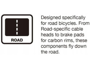 KLOCKI HAMULCOWE JAGWIRE PRO ELITE ROAD SKELTON SILVER U-BRAKE