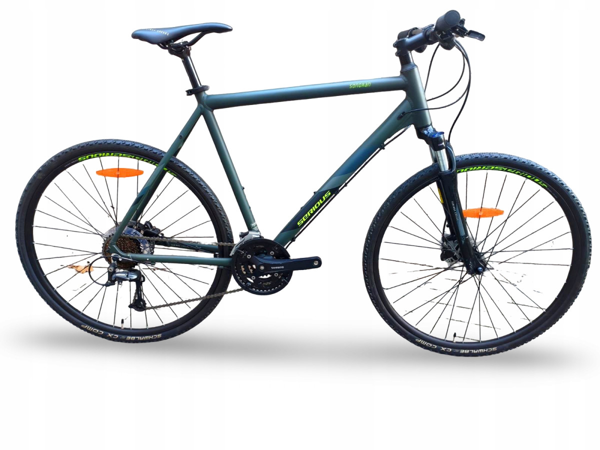 ROWER CROSSOWY SERIOUS SONORAN RAMA 56CM KOŁA 28" DEORE/ALIVIO HYDRAULIKA