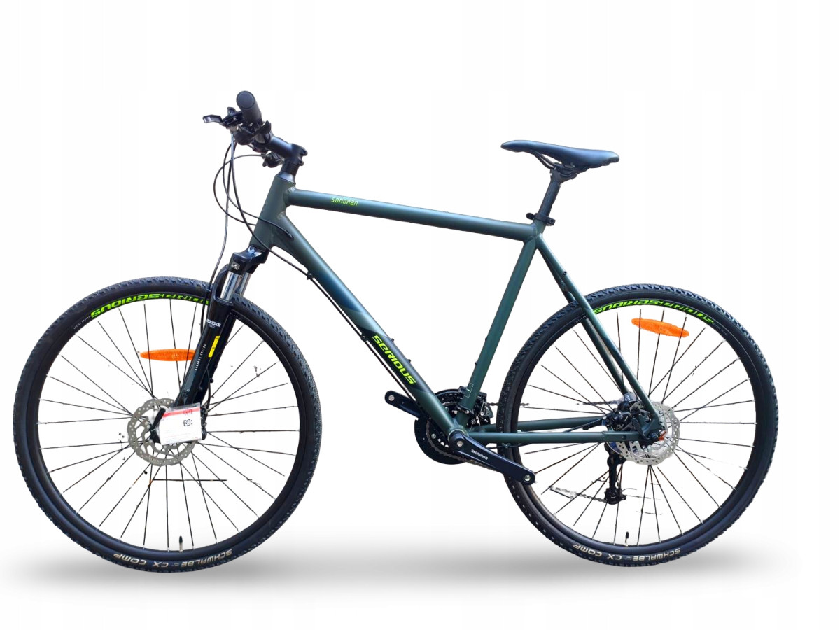 ROWER CROSSOWY SERIOUS SONORAN RAMA 56CM KOŁA 28" DEORE/ALIVIO HYDRAULIKA