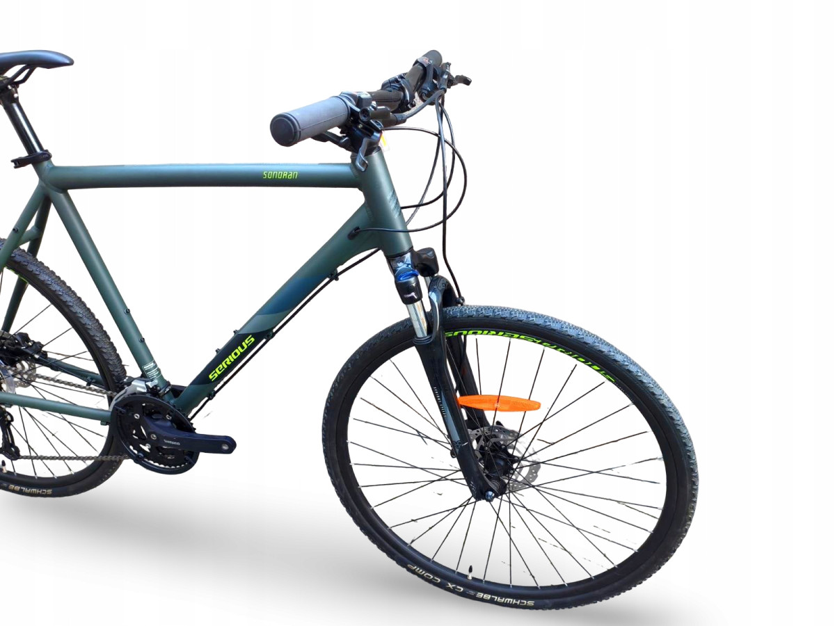 ROWER CROSSOWY SERIOUS SONORAN RAMA 56CM KOŁA 28" DEORE/ALIVIO HYDRAULIKA