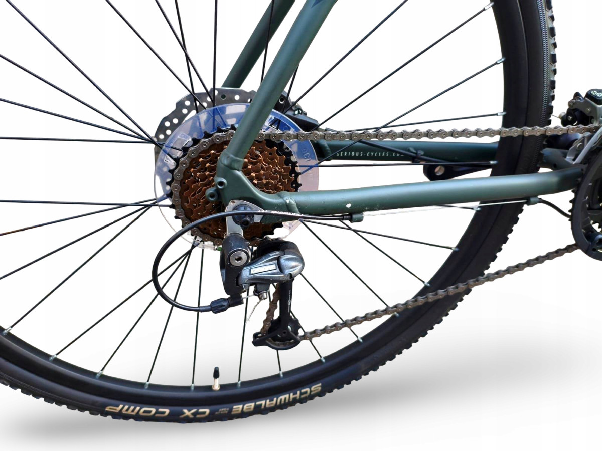 ROWER CROSSOWY SERIOUS SONORAN RAMA 56CM KOŁA 28" DEORE/ALIVIO HYDRAULIKA