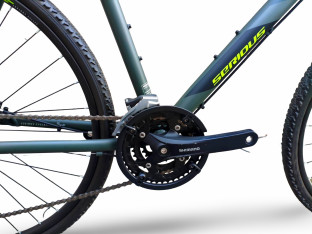 ROWER CROSSOWY SERIOUS SONORAN RAMA 56CM KOŁA 28" DEORE/ALIVIO HYDRAULIKA