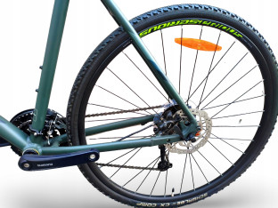 ROWER CROSSOWY SERIOUS SONORAN RAMA 56CM KOŁA 28" DEORE/ALIVIO HYDRAULIKA