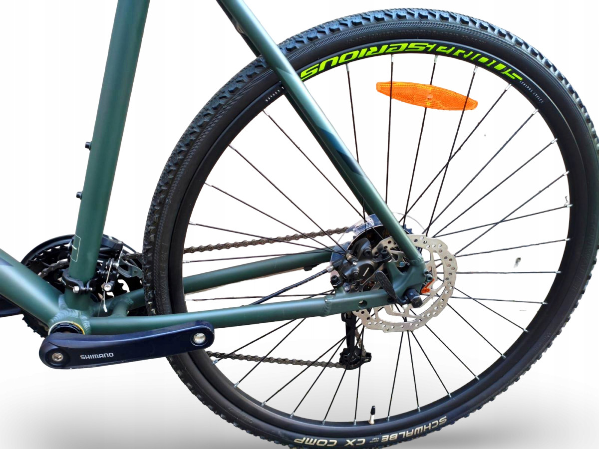 ROWER CROSSOWY SERIOUS SONORAN RAMA 56CM KOŁA 28" DEORE/ALIVIO HYDRAULIKA