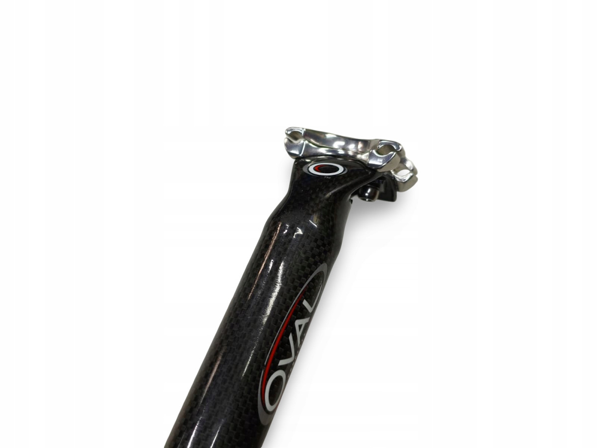 SZTYCA KARBONOWA SZOSA/MTB OVAL CONCEPTS 31,6MM DŁUGOŚĆ 225MM WAGA 220G