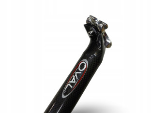 SZTYCA KARBONOWA SZOSA/MTB OVAL CONCEPTS 31,6MM DŁUGOŚĆ 225MM WAGA 220G