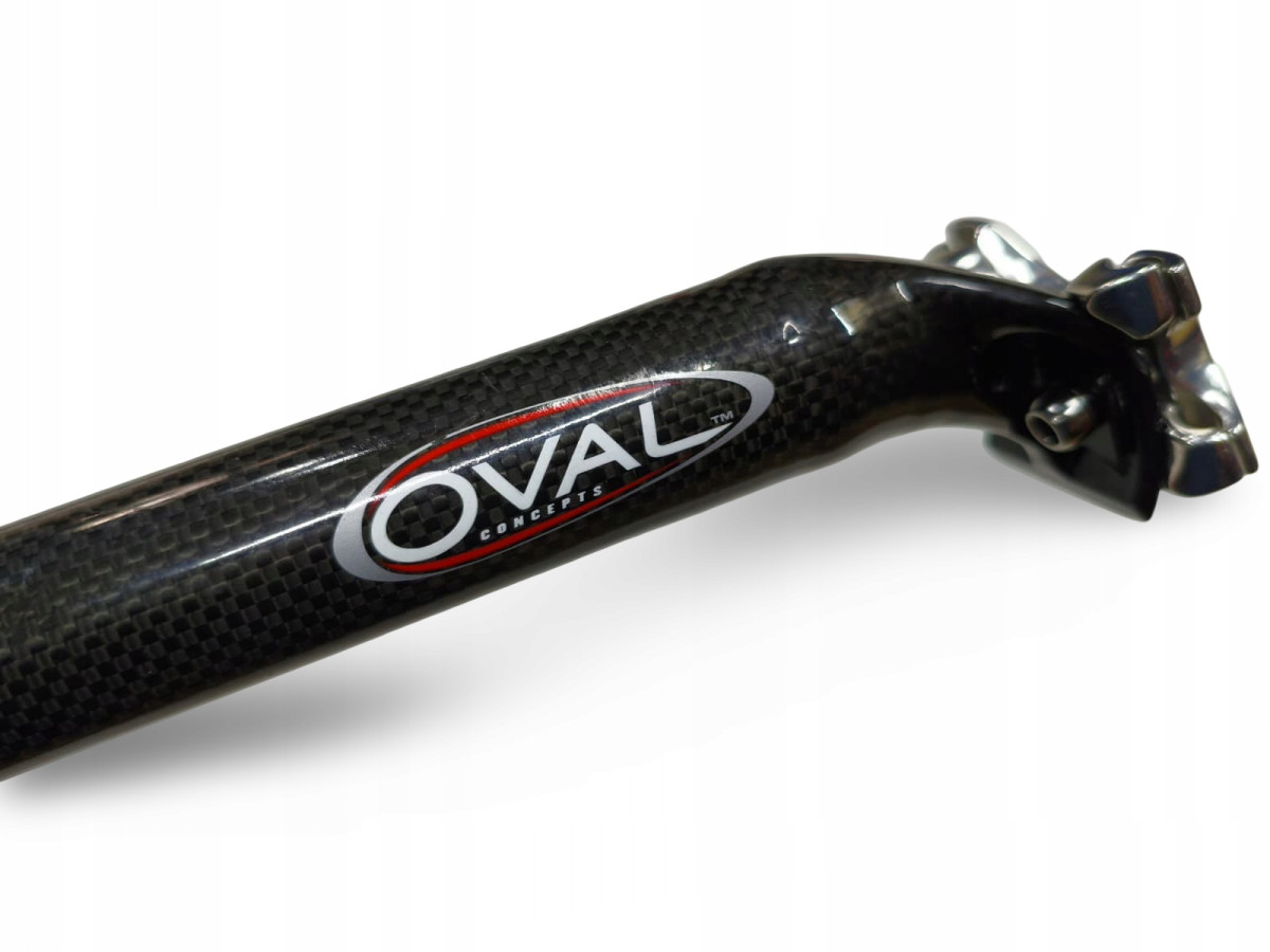SZTYCA KARBONOWA SZOSA/MTB OVAL CONCEPTS 31,6MM DŁUGOŚĆ 225MM WAGA 220G