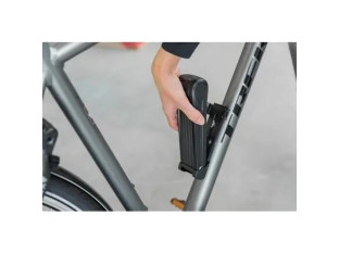 ZAPIĘCIE ROWEROWE SKŁADANE AXA FOLD 100 100CM STAL HARTOWANA 7MM + UCHWYT