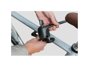 ZAPIĘCIE ROWEROWE SKŁADANE AXA FOLD 100 100CM STAL HARTOWANA 7MM + UCHWYT