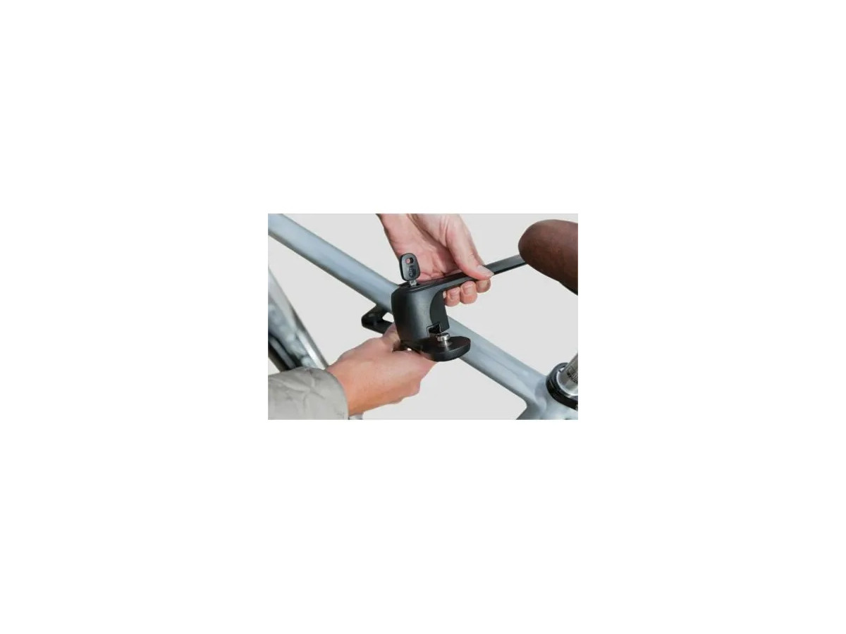 ZAPIĘCIE ROWEROWE SKŁADANE AXA FOLD 100 100CM STAL HARTOWANA 7MM + UCHWYT