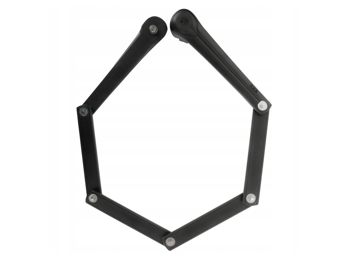 ZAPIĘCIE ROWEROWE SKŁADANE AXA FOLD 100 100CM STAL HARTOWANA 7MM + UCHWYT