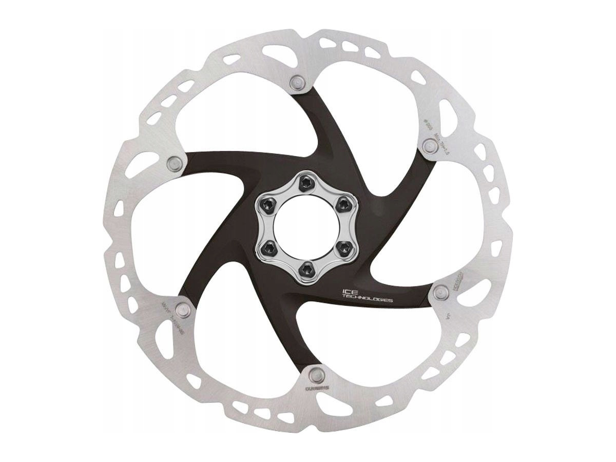 TARCZA HAMULCOWA SHIMANO SM-RT86 ICE-TECH 6 ŚRUB (IS) 203MM DEORE XT