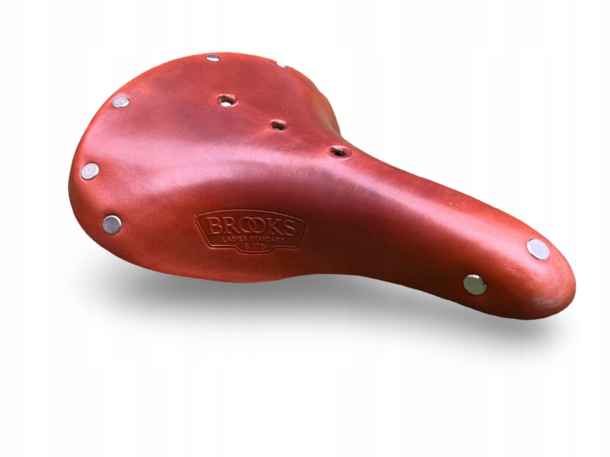 SKÓRZANE SIODEŁKO SIODŁO ROWEROWE BROOKS B17S ORYGINAŁ