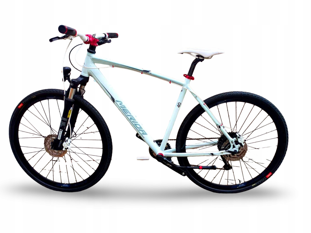 ROWER CROSSOWY MERIDA CROSSWAY 40 RAMA 52CM KOŁA 28" SHIMANO DEORE 1X11