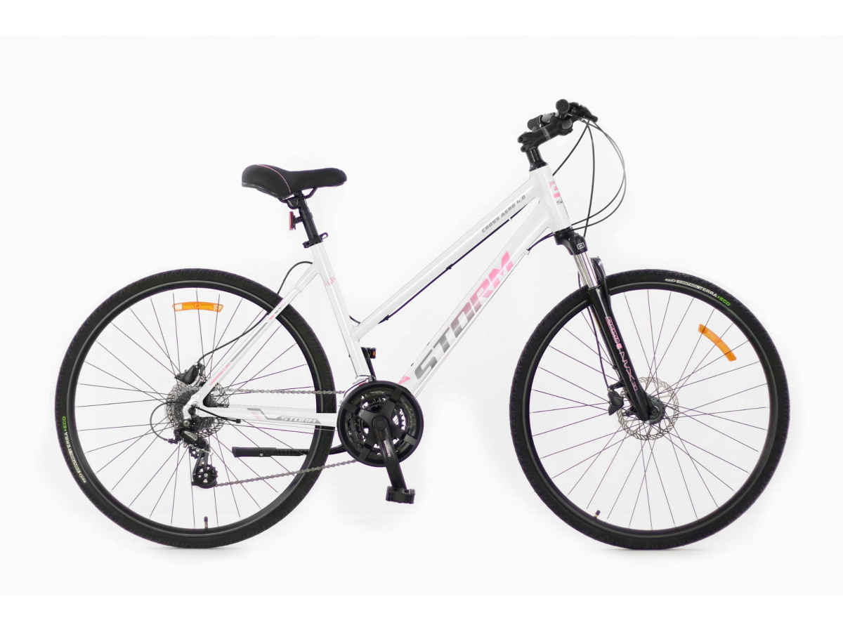 DAMSKI ROWER CROSSOWY STORM CROSS AERO 4.0 28" (M) SHIMANO ACERA HYDRAULIKA