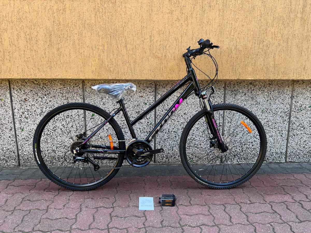 DAMSKI ROWER CROSSOWY STORM CROSS AERO 4.0 28 (M) SHIMANO ACERA HYDRAULIKA