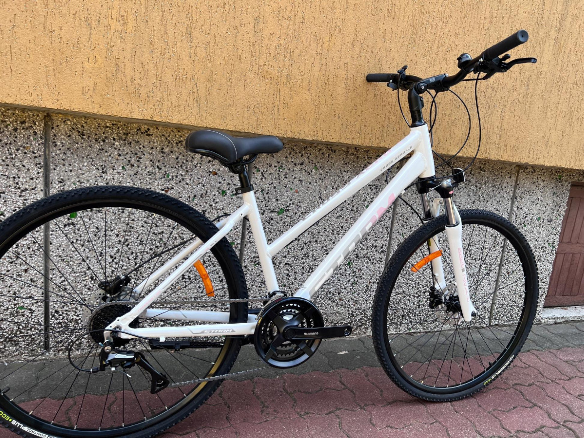 DAMSKI ROWER CROSSOWY STORM CROSS AERO 4.0 28" (M) SHIMANO ACERA HYDRAULIKA