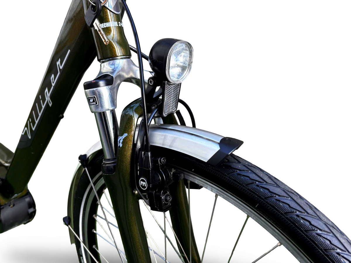 ROWER ELEKTRYCZNY VILLIGER LUGANO+ RAMA 40CM KOŁA 26" BOSCH CLASSIC 400WH