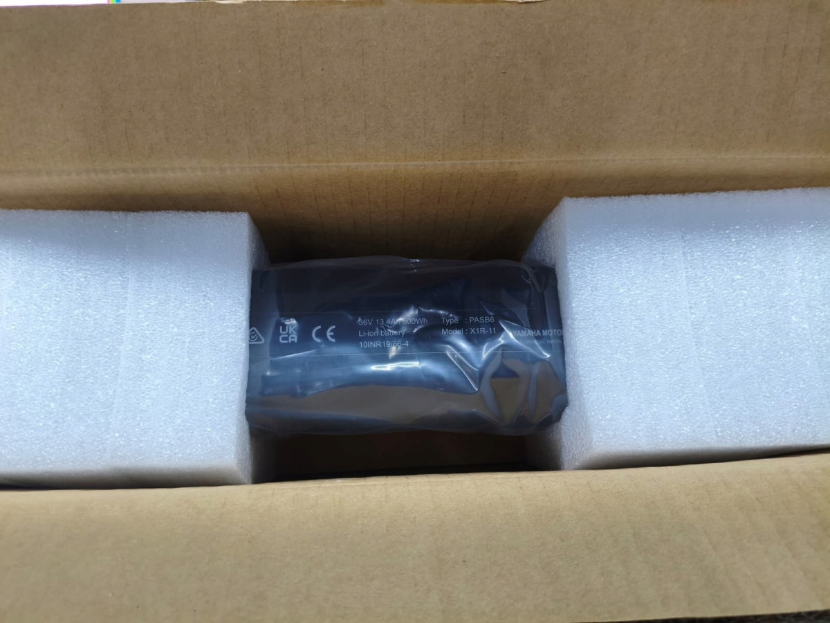 BATERIA YAMAHA INTUBE 500WH 36V 13,4AH PASB6 MODEL X1R-11