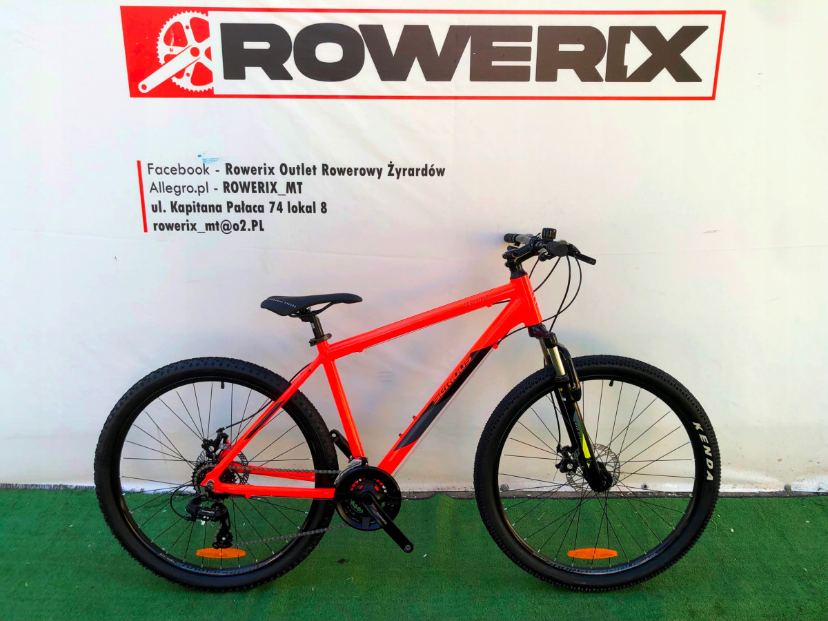 NOWY SERIOUS ROCKVILLE DISC RAMA 18 SHIMANO 27ER