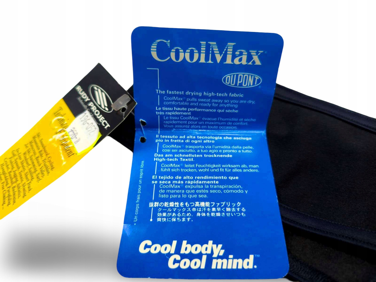 SPODNIE ROWEROWE RUDY PROJECT ROZMIAR L MADE IN ITALY COOLMAX WKŁADKA