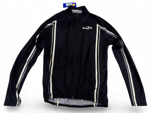 BLUZA ROWEROWA BIEMME MAGLIA ROZMIAR M CZARNA Z ODBLASKAMI MADE IN ITALY