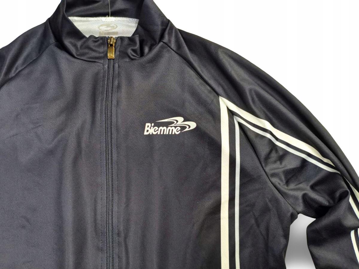 BLUZA ROWEROWA BIEMME MAGLIA ROZMIAR M CZARNA Z ODBLASKAMI MADE IN ITALY