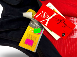 SPODNIE ROWEROWE RUDY PROJECT ROZMIAR L MADE IN ITALY WINDTEX WKŁADKA