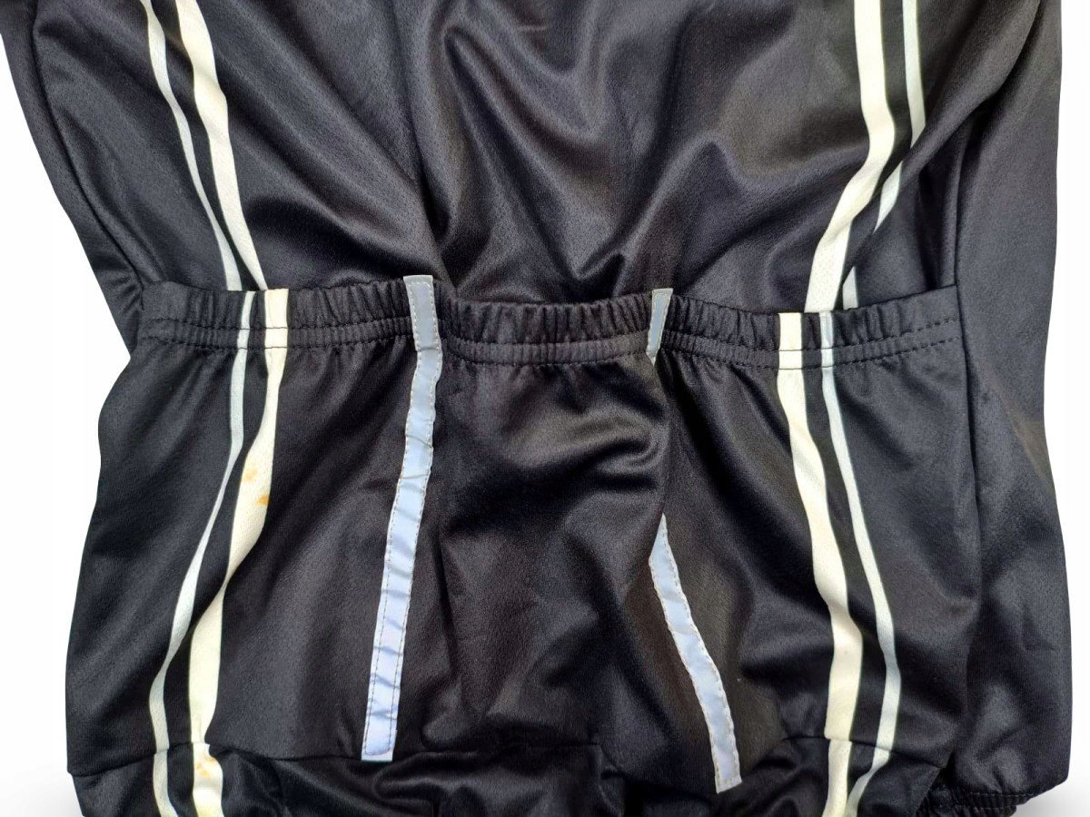 BLUZA ROWEROWA BIEMME MAGLIA ROZMIAR M CZARNA Z ODBLASKAMI MADE IN ITALY