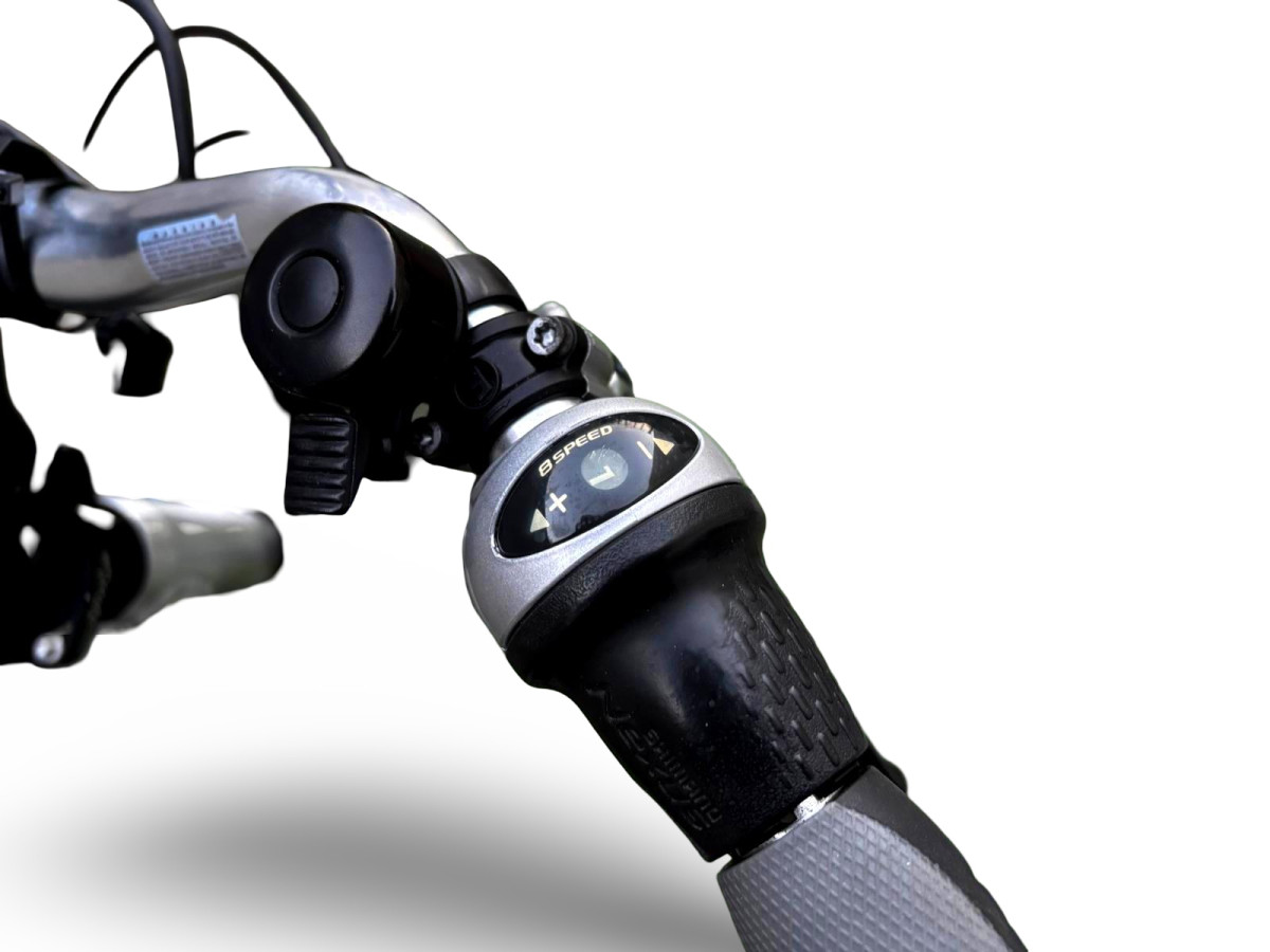 ROWER ELEKTRYCZNY FLYER RAMA 50CM KOŁA 26 SHIMANO NEXUS 8S BATERIA 540WH