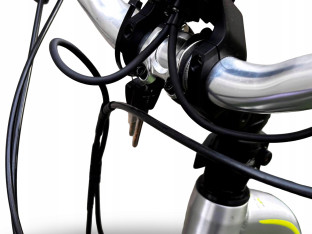 ROWER ELEKTRYCZNY FLYER RAMA 50CM KOŁA 26 SHIMANO NEXUS 8S BATERIA 540WH