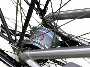 ROWER ELEKTRYCZNY FLYER RAMA 50CM KOŁA 26 SHIMANO NEXUS 8S BATERIA 540WH