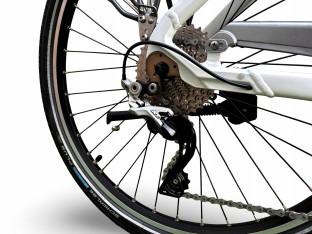 ROWER ELEKTRYCZNY FLYER RAMA 50CM KOŁA 26 DEORE XT 10S PRZEBIEG 896KM 540WH