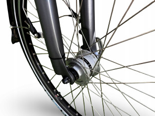 ROWER ELEKTRYCZNY FLYER RAMA 50CM KOŁA 26 DEORE XT 10S PRZEBIEG 896KM 540WH