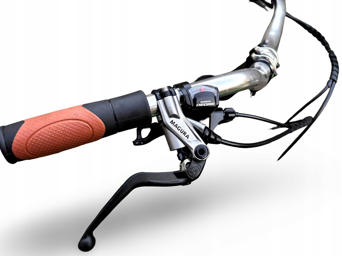 ROWER ELEKTRYCZNY FLYER RAMA 50CM KOŁA 26 DEORE XT 10S PRZEBIEG 896KM 540WH