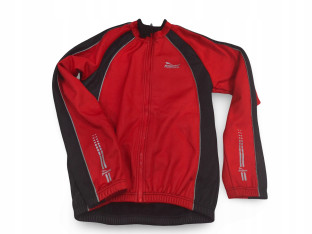 BLUZA ROWEROWA KOLARSKA ROGELLI MERANO ROZMIAR S CZERWONA