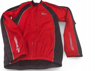 BLUZA ROWEROWA KOLARSKA ROGELLI MERANO ROZMIAR S CZERWONA
