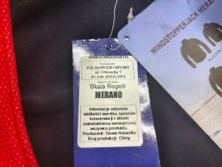 BLUZA ROWEROWA KOLARSKA ROGELLI MERANO ROZMIAR S CZERWONA