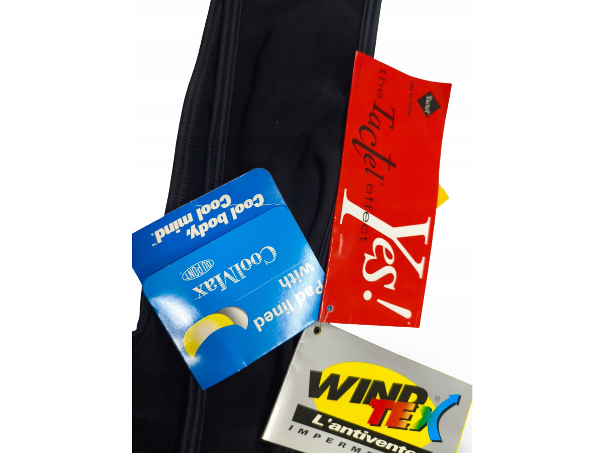 SPODNIE ROWEROWE NA SZELKACH RUDY PROJECT WINDTEX ROZMIAR L MADE IN ITALY