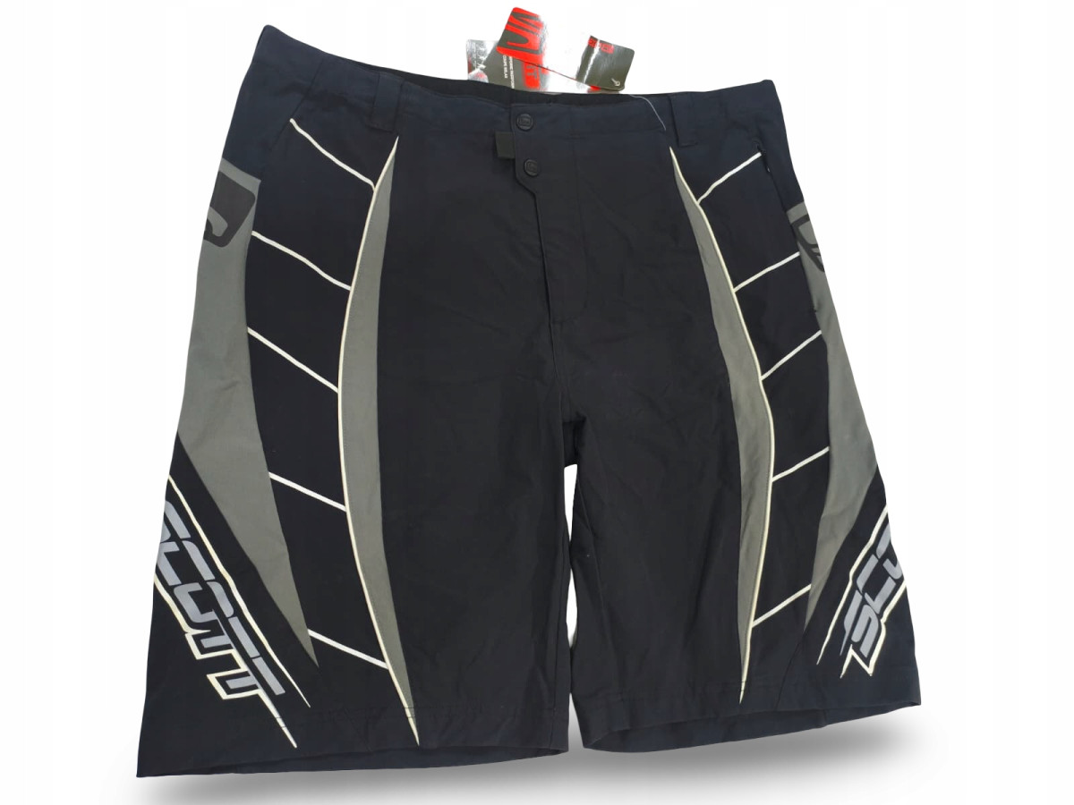 SPODENKI ROWEROWE SCOTT RC PRO LSE ROZMIAR XXL BLACK/SILVER BEZ WKŁADKI