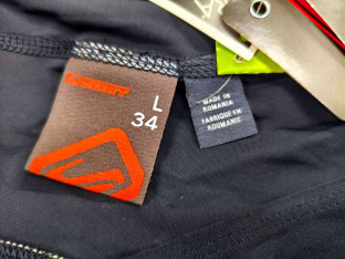 SPODENKI ROWEROWE SCOTT BIBSHORTS NA SZELKACH ROZMIAR L/34 WKŁADKA CZARNE