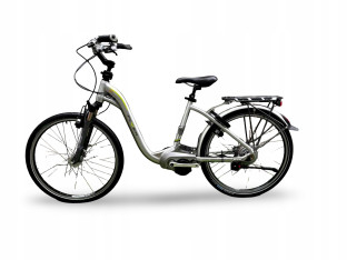 ROWER ELEKTRYCZNY MIEJSKI FLYER RAMA 46CM KOŁA 26" NUVINCI ENVIOLO