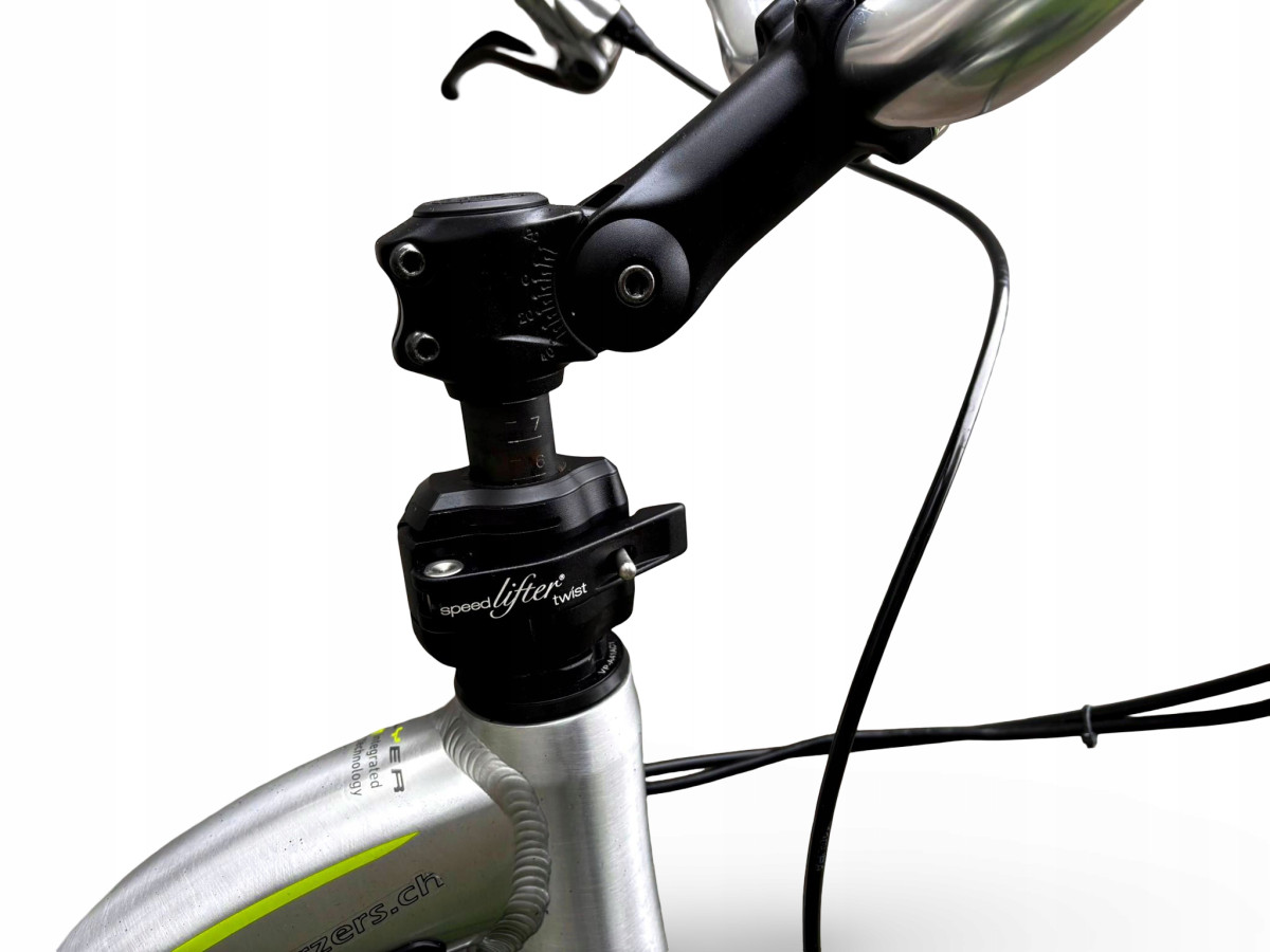 ROWER ELEKTRYCZNY MIEJSKI FLYER RAMA 46CM KOŁA 26" NUVINCI ENVIOLO