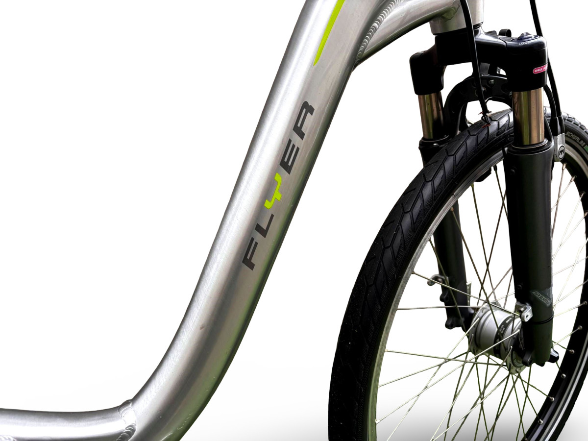 ROWER ELEKTRYCZNY MIEJSKI FLYER RAMA 46CM KOŁA 26" NUVINCI ENVIOLO