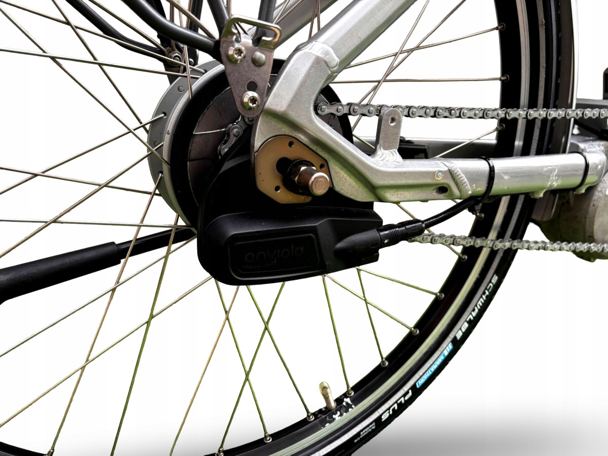 ROWER ELEKTRYCZNY MIEJSKI FLYER RAMA 46CM KOŁA 26" NUVINCI ENVIOLO