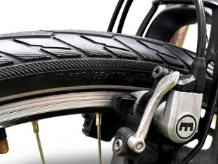 ROWER ELEKTRYCZNY MIEJSKI FLYER RAMA 46CM KOŁA 26" NUVINCI ENVIOLO