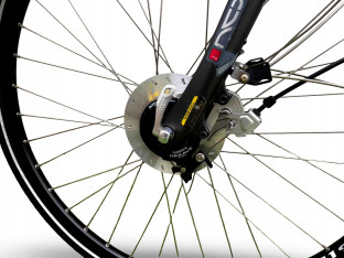 ROWER MIEJSKI ELEKTRYCZNY FLYER RAMA 46CM KOŁA 28" NEXUS 8S NEXAVE