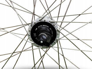 KOŁO PRZEDNIE ALEXRIMS 26" DYNAMO DEORE XT SCHWALBE ROAD CRUISER 26X1,75