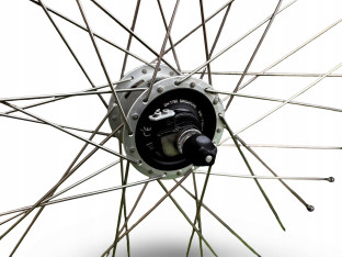 KOŁO PRZEDNIE ALEXRIMS 26" DYNAMO DEORE XT SCHWALBE ROAD CRUISER 26X1,75